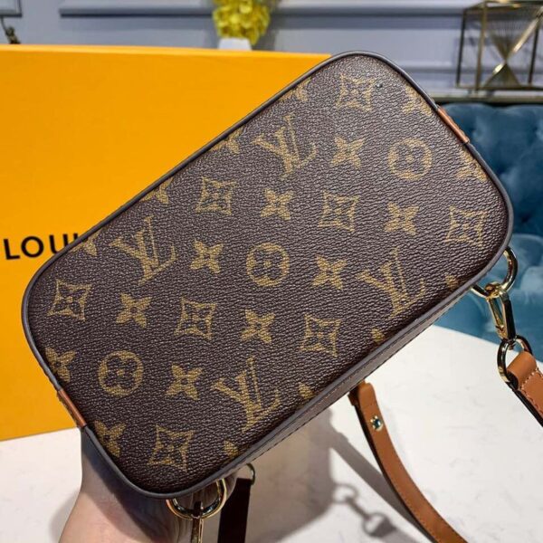 1:1 Replica Louis Vuitton LV Dauphine Backpack PM Monogram and Monogram Reverse Canvas By Nicolas Ghesquiere For Spring-Summer Luxury Bag For Women M45142 - 20cm