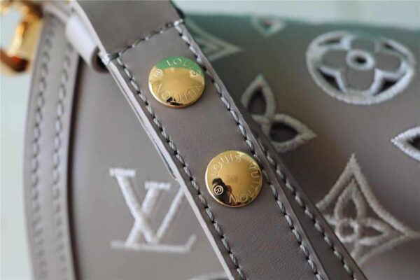 1:1 Replica Louis Vuitton LV Dauphine East West Monogram Khaki Luxury Bag For Women - 9.6in/24.5cm