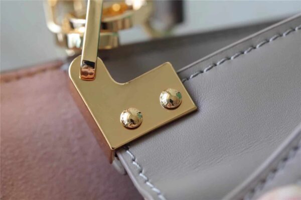 1:1 Replica Louis Vuitton LV Dauphine East West Monogram Khaki Luxury Bag For Women - 9.6in/24.5cm