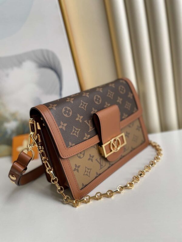 1:1 Replica Louis Vuitton LV Dauphine MM other Monogram Canvas Luxury Bag For Women M45958 - 25cm