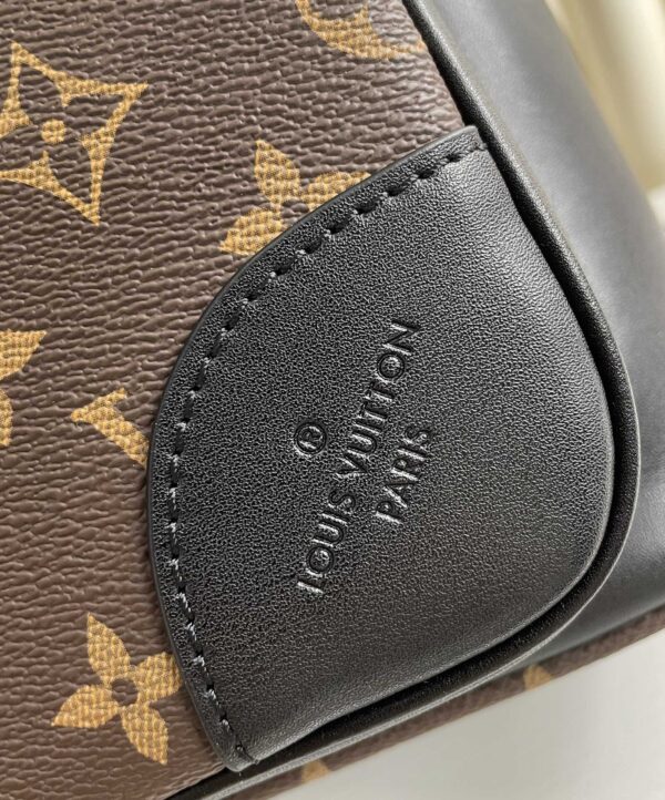 1:1 Replica Louis Vuitton LV Dean Backpack Monogram Macassar Canvas Unique Bag For Men M45335 - 42cm