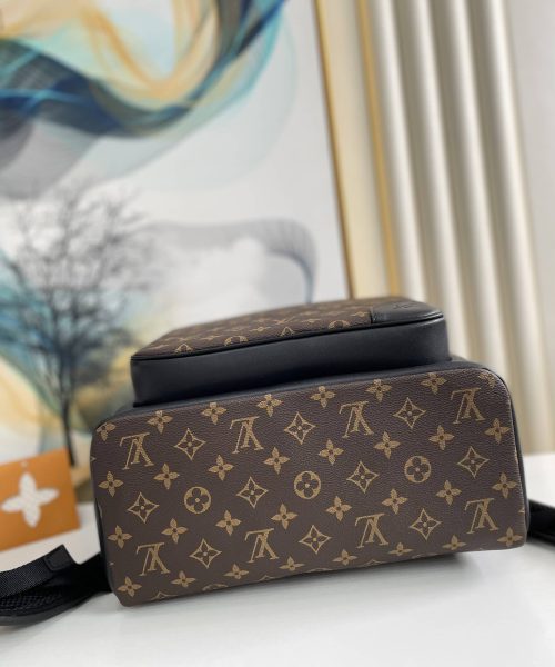1:1 Replica Louis Vuitton LV Dean Backpack Monogram Macassar Canvas Unique Bag For Men M45335 - 42cm