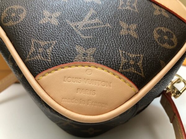1:1 Replica Louis Vuitton LV Deauville Mini Monogram Canvas By Nicolas Ghesquiere For Luxury Bag Women M45528 -  8.3in/22cm
