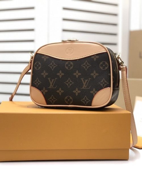 1:1 Replica Louis Vuitton LV Deauville Mini Monogram Canvas By Nicolas Ghesquiere For Luxury Bag Women M45528 -  8.3in/22cm