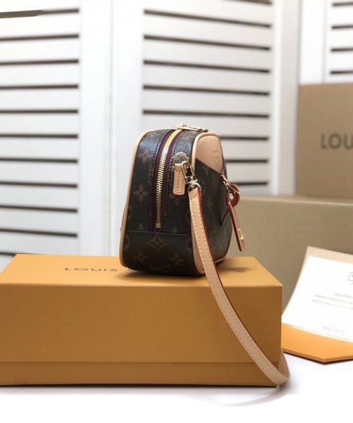 1:1 Replica Louis Vuitton LV Deauville Mini Monogram Canvas By Nicolas Ghesquiere For Luxury Bag Women M45528 -  8.3in/22cm