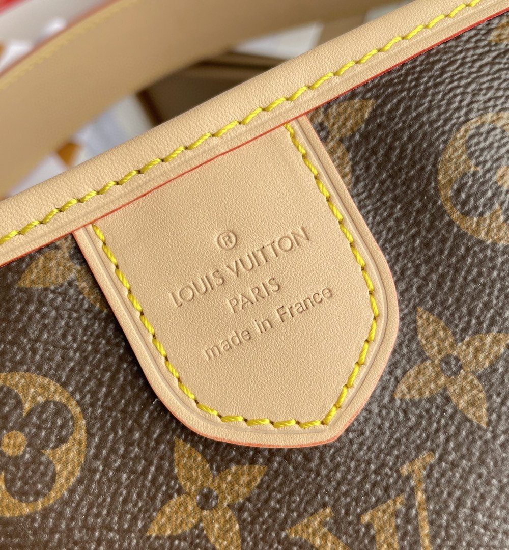 1:1 Replica Louis Vuitton LV Delightful PM Monogram Canvas Natural Luxury Bag For Women M40352 - 33cm