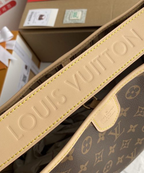 1:1 Replica Louis Vuitton LV Delightful PM Monogram Canvas Natural Luxury Bag For Women M40352 - 33cm