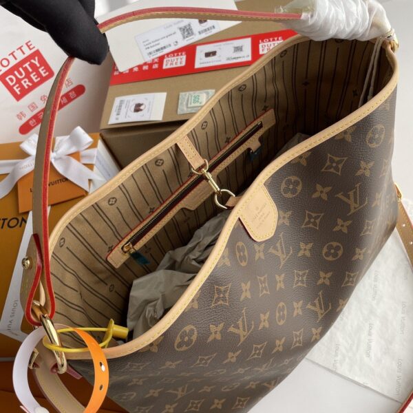 1:1 Replica Louis Vuitton LV Delightful PM Monogram Canvas Natural Luxury Bag For Women M40352 - 33cm