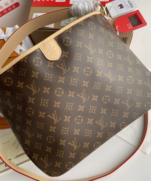1:1 Replica Louis Vuitton LV Delightful PM Monogram Canvas Natural Luxury Bag For Women M40352 - 33cm