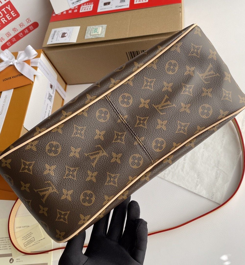 1:1 Replica Louis Vuitton LV Delightful PM Monogram Canvas Natural Luxury Bag For Women M40352 - 33cm