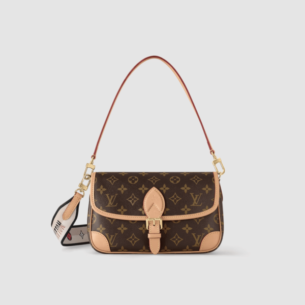 louis-vuitton-diane-satchel-brown-m45985