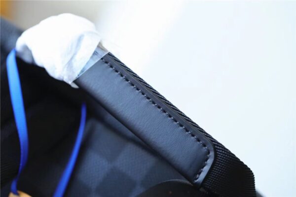 1:1 Replica Louis Vuitton LV Discovery Backpack Damier Graphite Canvas Unique Bag For Men N45275 - 40cm