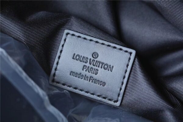1:1 Replica Louis Vuitton LV Discovery Backpack Damier Stripes Canvas Gradient Blue Unique For Men M59913 - 40cm