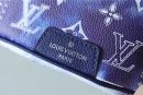 1:1 Replica Louis Vuitton LV Discovery Bumbag PM Monogram Blue Unique Bag For Men M20587 - 17.3in/44cm