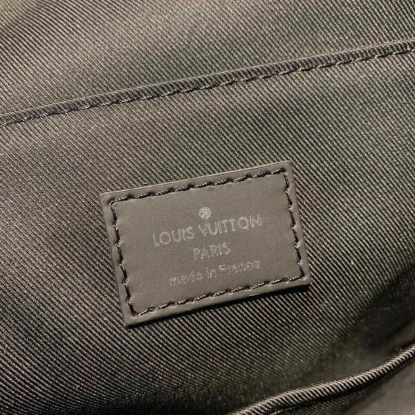 1:1 Replica Louis Vuitton LV District PM Damier Graphite Canvas Unique Bag For Men N41028 - 9.8in/25cm