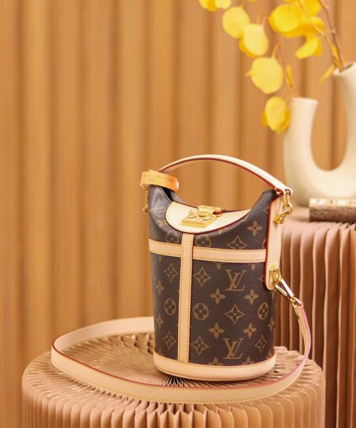 1:1 Replica Louis Vuitton LV Duffle Bag Brown Unique Bag For Women M43587 - 23cm
