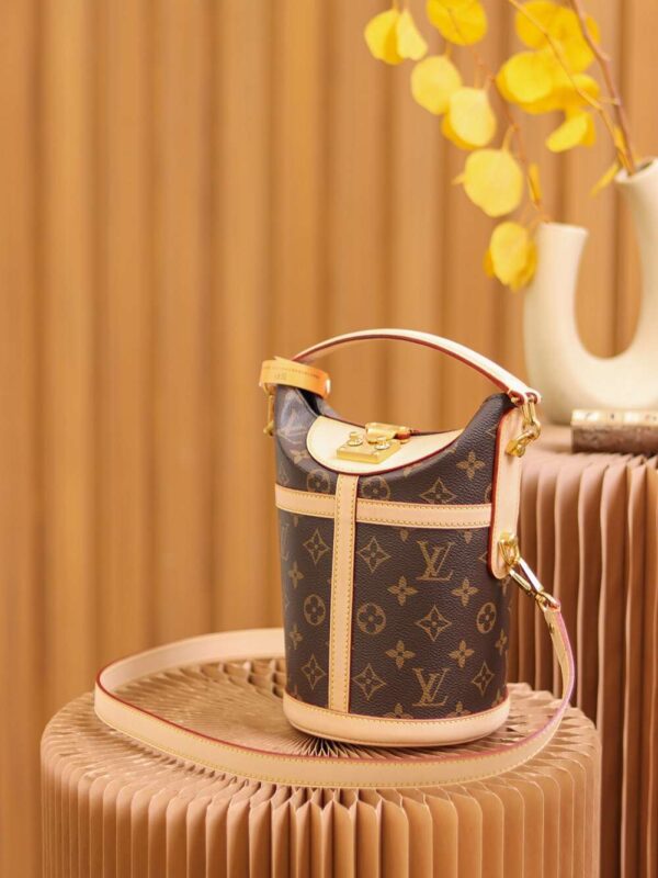 1:1 Replica Louis Vuitton LV Duffle Bag Brown Unique Bag For Women M43587 - 23cm