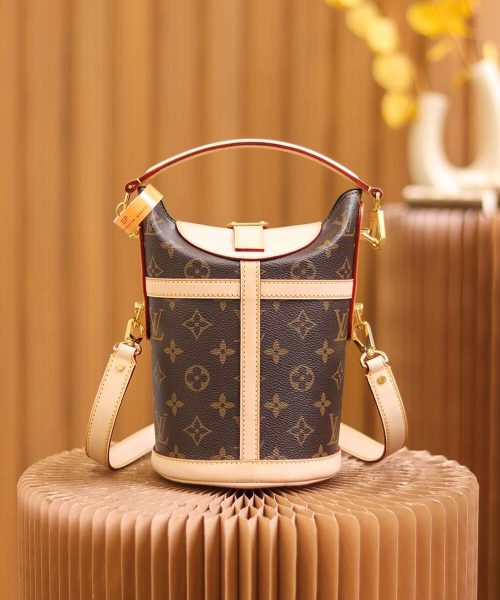 1:1 Replica Louis Vuitton LV Duffle Bag Brown Unique Bag For Women M43587 - 23cm