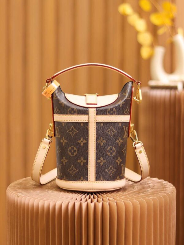 1:1 Replica Louis Vuitton LV Duffle Bag Brown Unique Bag For Women M43587 - 23cm