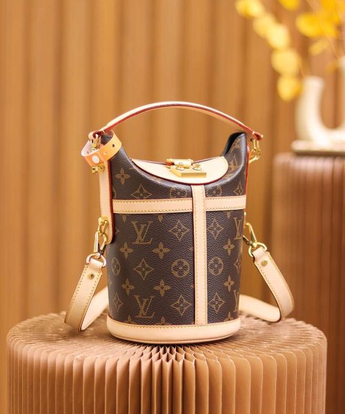 1:1 Replica Louis Vuitton LV Duffle Bag Brown Unique Bag For Women M43587 - 23cm