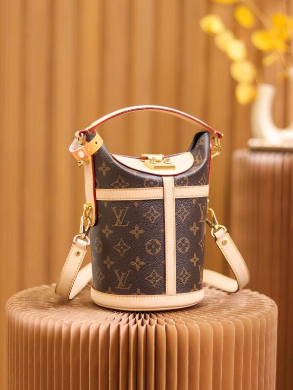 1:1 Replica Louis Vuitton LV Duffle Bag Brown Unique Bag For Women M43587 - 23cm