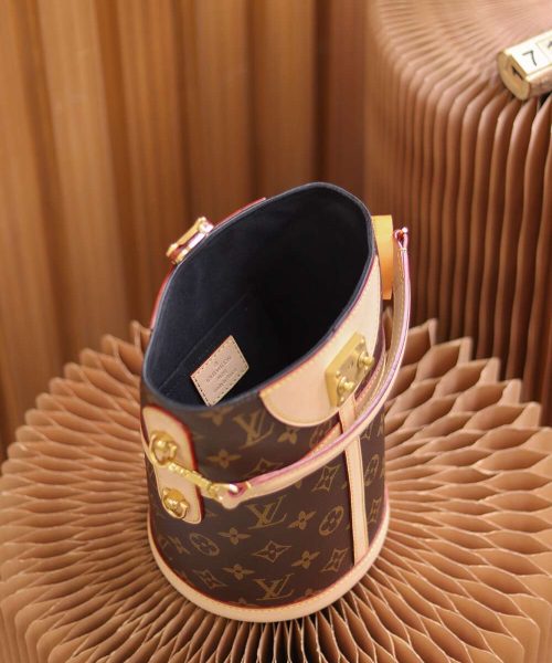 1:1 Replica Louis Vuitton LV Duffle Bag Brown Unique Bag For Women M43587 - 23cm