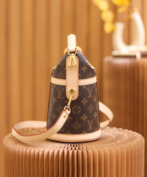 1:1 Replica Louis Vuitton LV Duffle Bag Brown Unique Bag For Women M43587 - 23cm