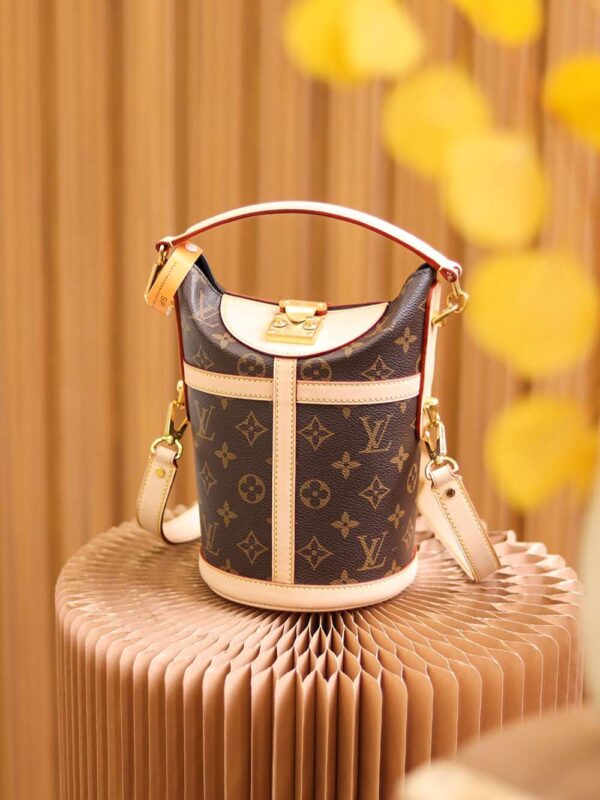 1:1 Replica Louis Vuitton LV Duffle Bag Brown Unique Bag For Women M43587 - 23cm