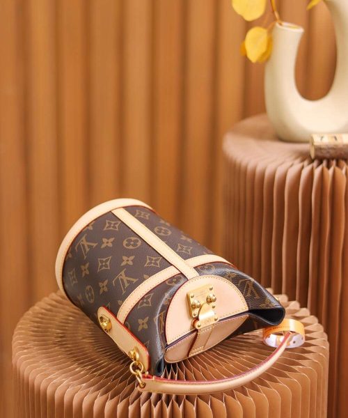 1:1 Replica Louis Vuitton LV Duffle Bag Brown Unique Bag For Women M43587 - 23cm