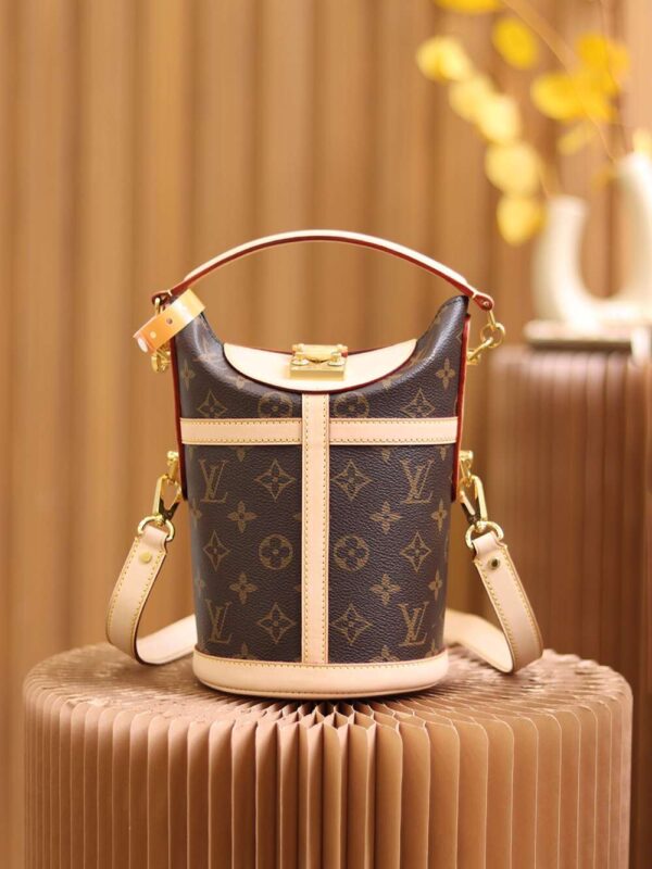 1:1 Replica Louis Vuitton LV Duffle Bag Brown Unique Bag For Women M43587 - 23cm