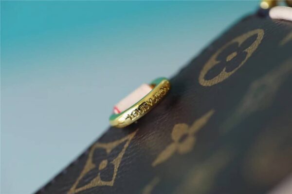 1:1 Replica Louis Vuitton LV Easy Pouch On Strap Monogram Canvas Luxury Bag For Women - 19cm/7.5in