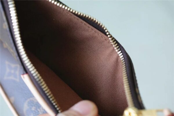 1:1 Replica Louis Vuitton LV Easy Pouch On Strap Monogram Canvas Luxury Bag For Women - 19cm/7.5in