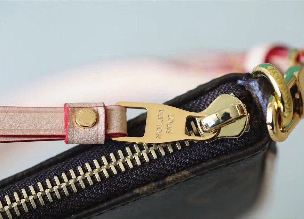 1:1 Replica Louis Vuitton LV Easy Pouch On Strap Monogram Canvas Luxury Bag For Women - 19cm/7.5in