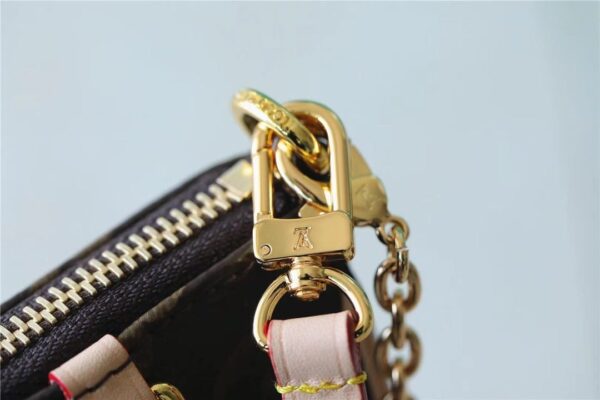 1:1 Replica Louis Vuitton LV Easy Pouch On Strap Monogram Canvas Luxury Bag For Women - 19cm/7.5in