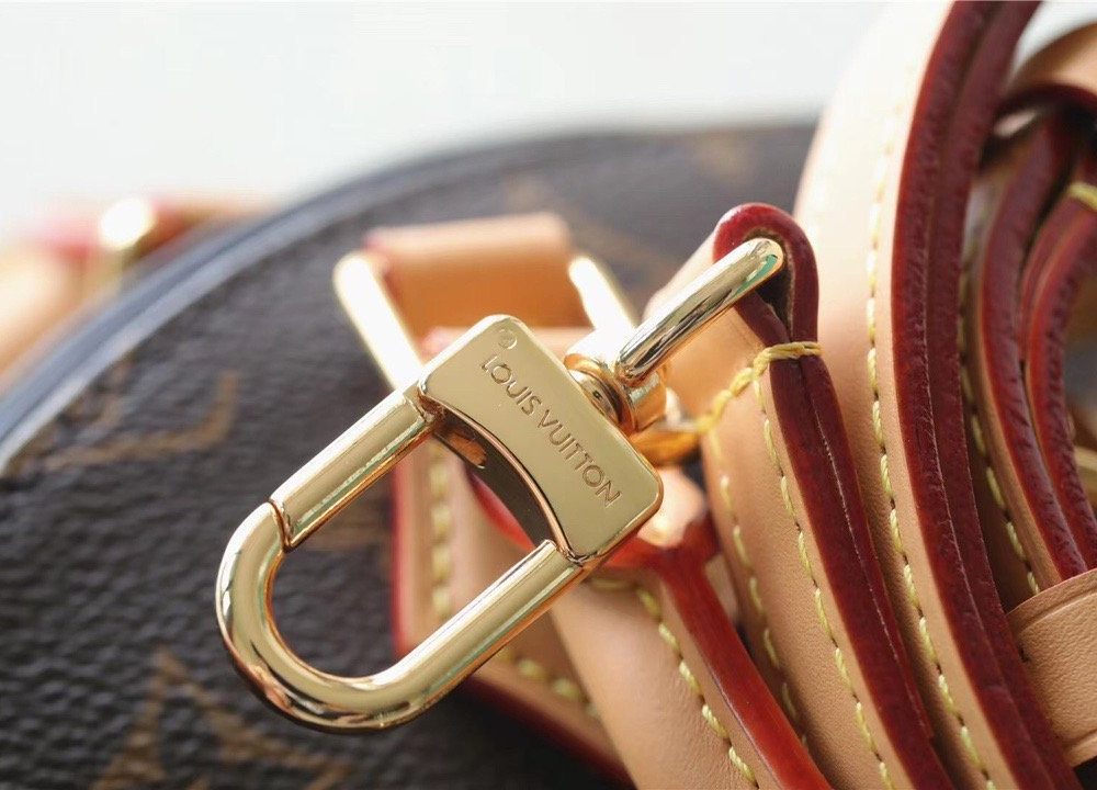 1:1 Replica Louis Vuitton LV Ellipse BB Handbag Created By Nicolas Ghesquiere From Classic Monogram Canvas Luxury bag For Women Brown 23cm/8.9in