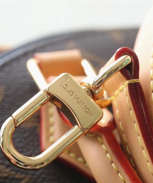 1:1 Replica Louis Vuitton LV Ellipse BB Handbag Created By Nicolas Ghesquiere From Classic Monogram Canvas Luxury bag For Women Brown 23cm/8.9in