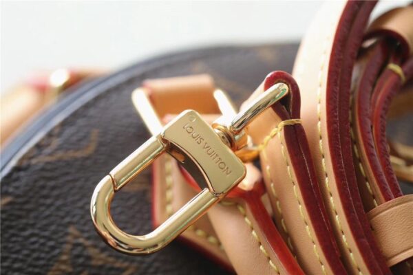1:1 Replica Louis Vuitton LV Ellipse BB Handbag Created By Nicolas Ghesquiere From Classic Monogram Canvas Luxury bag For Women Brown 23cm/8.9in