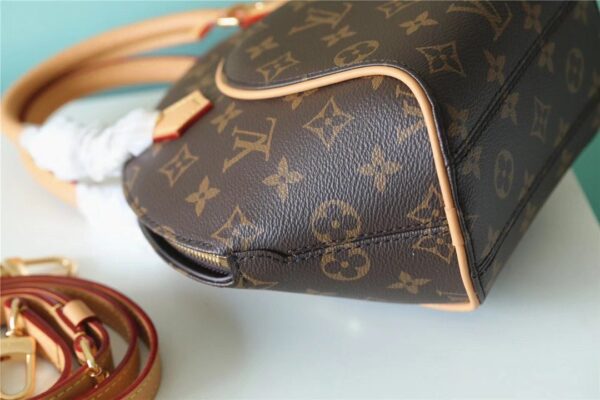 1:1 Replica Louis Vuitton LV Ellipse BB Handbag Created By Nicolas Ghesquiere From Classic Monogram Canvas Luxury bag For Women Brown 23cm/8.9in