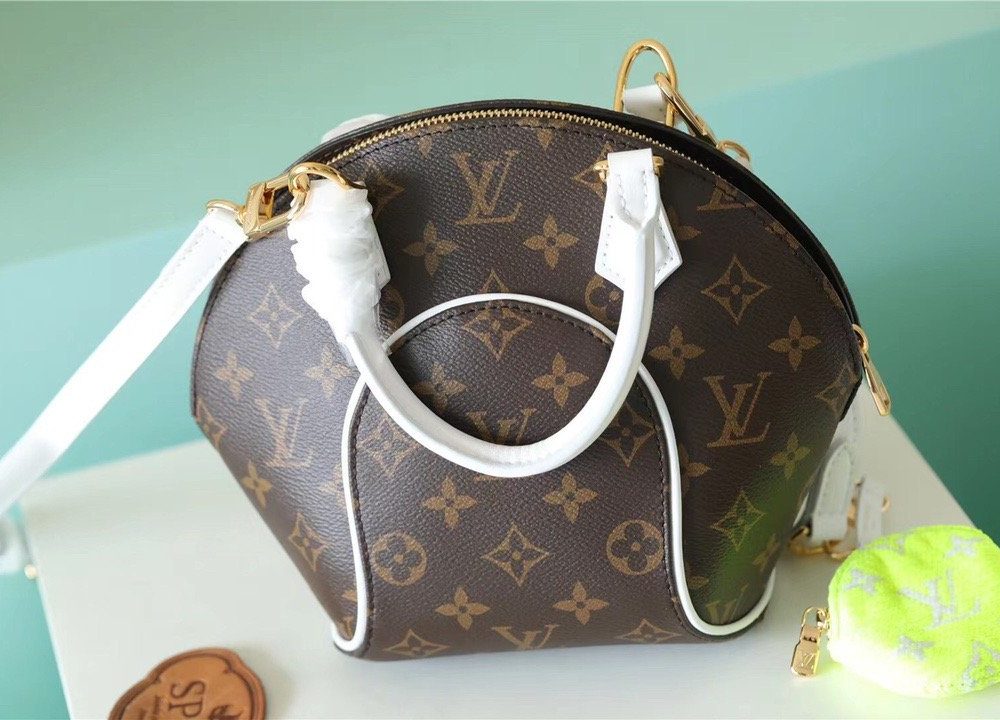 1:1 Replica Louis Vuitton LV Ellipse BB Handbag Created By Nicolas Ghesquière From Classic Monogram Canvas Luxury Bag For Women M20752 - 9.1in/23cm