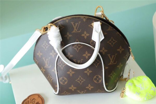 1:1 Replica Louis Vuitton LV Ellipse BB Handbag Created By Nicolas Ghesquière From Classic Monogram Canvas Luxury Bag For Women M20752 - 9.1in/23cm