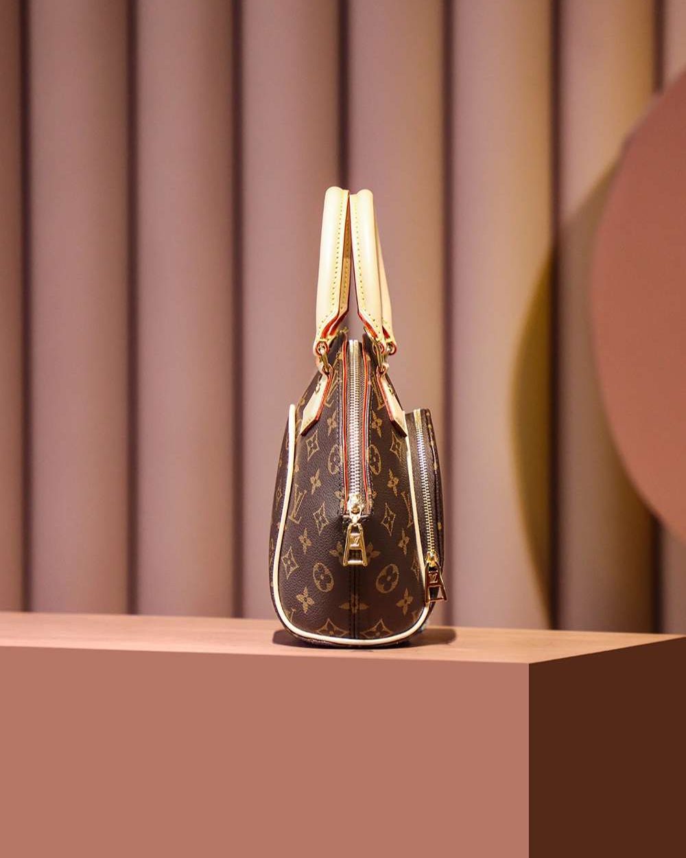 1:1 Replica Louis Vuitton LV Ellipse PM Brown Luxury Bag For Women M46196 - 28cm / 11in