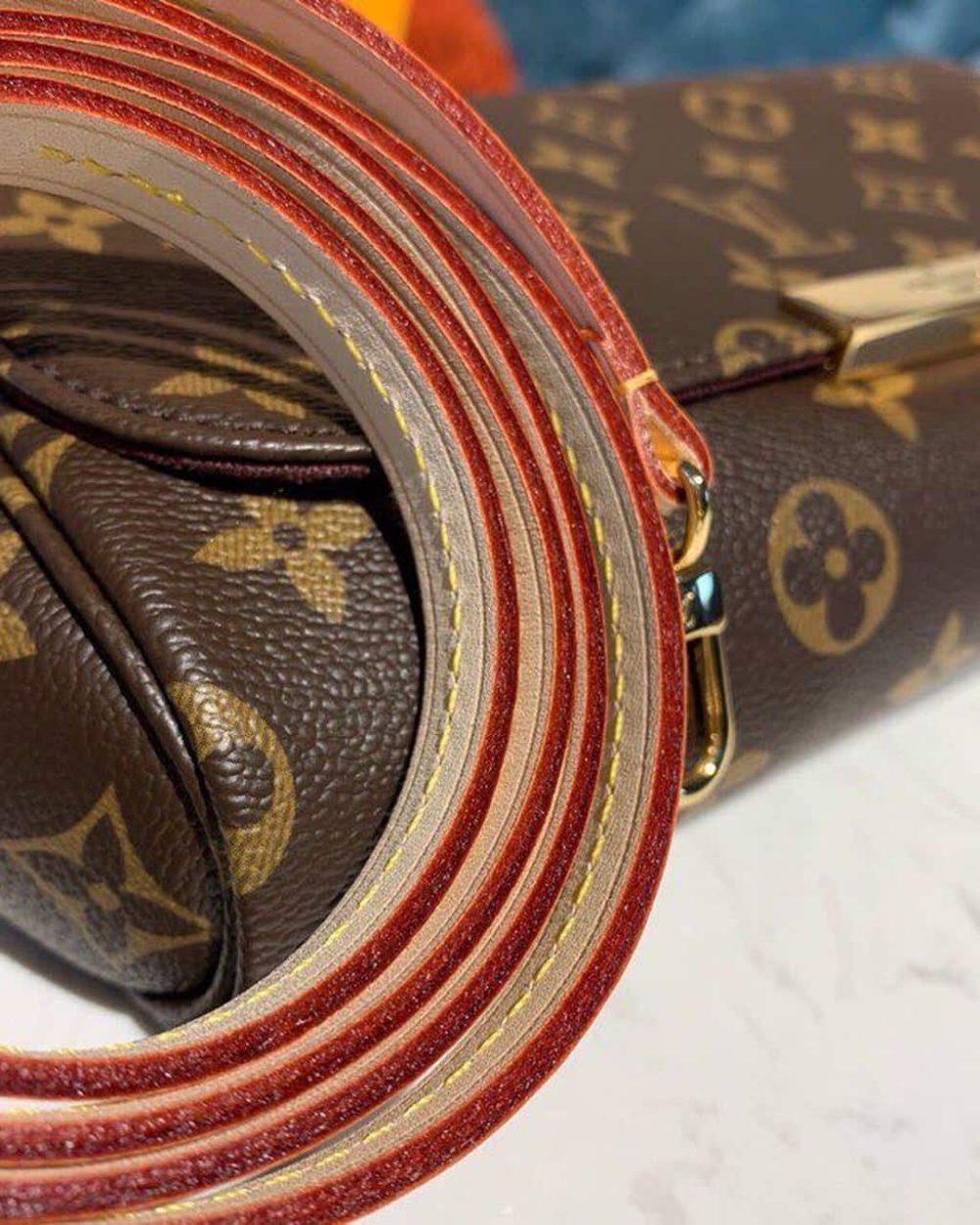 1:1 Replica Louis Vuitton LV Favorite PM Monogram Canvas Luxury Bag For Women M40717 -  10.2in/26cm