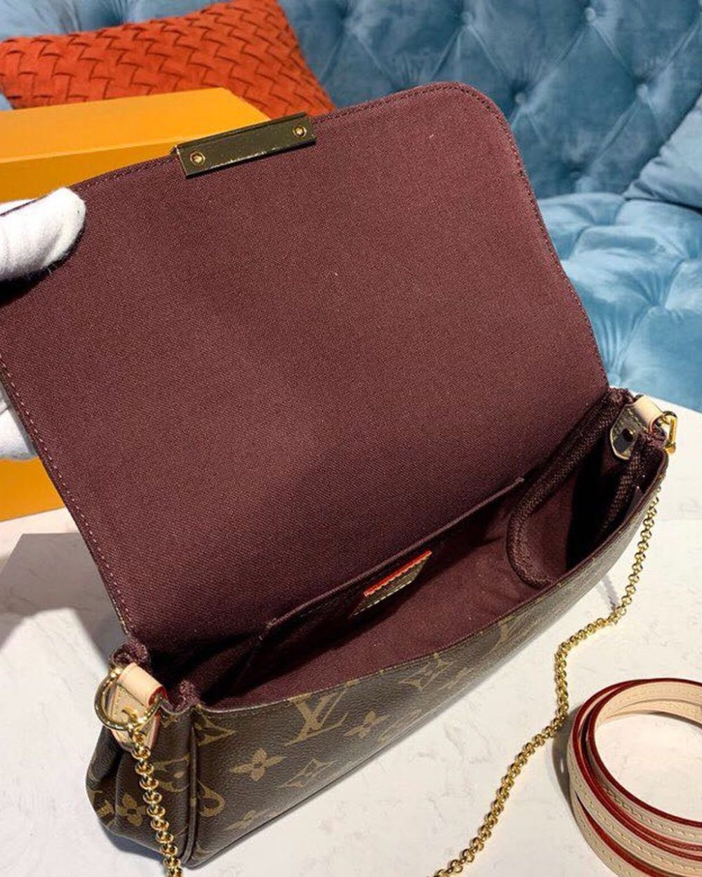 1:1 Replica Louis Vuitton LV Favorite PM Monogram Canvas Luxury Bag For Women M40717 -  10.2in/26cm