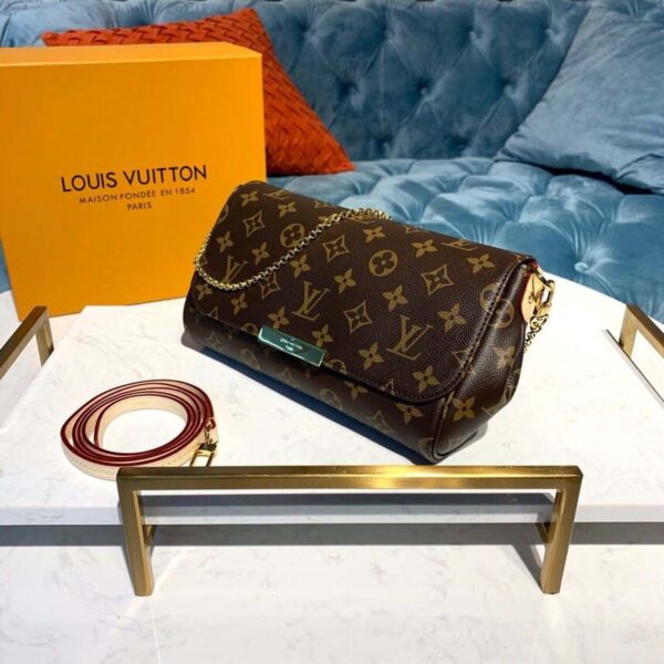 1:1 Replica Louis Vuitton LV Favorite PM Monogram Canvas Luxury Bag For Women M40717 -  10.2in/26cm