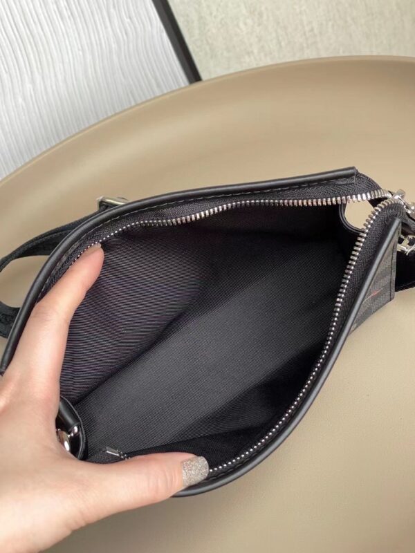 1:1 Replica Louis Vuitton LV Gaston Wearable Wallet Damier Graphite Unique Bag For Men N64608 - 8.7in/22cm