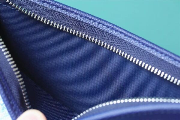 1:1 Replica Louis Vuitton LV Gaston Wearable Wallet Monogram Blue Unique Bag For Men M81431 - 8.7in/22cm