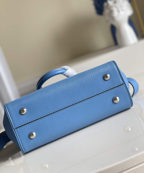 1:1 Replica Louis Vuitton LV Grenelle Tote PM Epi Blue Luxury Bag For Women -  10.6in/27cm