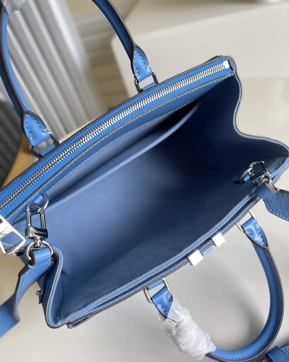 1:1 Replica Louis Vuitton LV Grenelle Tote PM Epi Blue Luxury Bag For Women -  10.6in/27cm