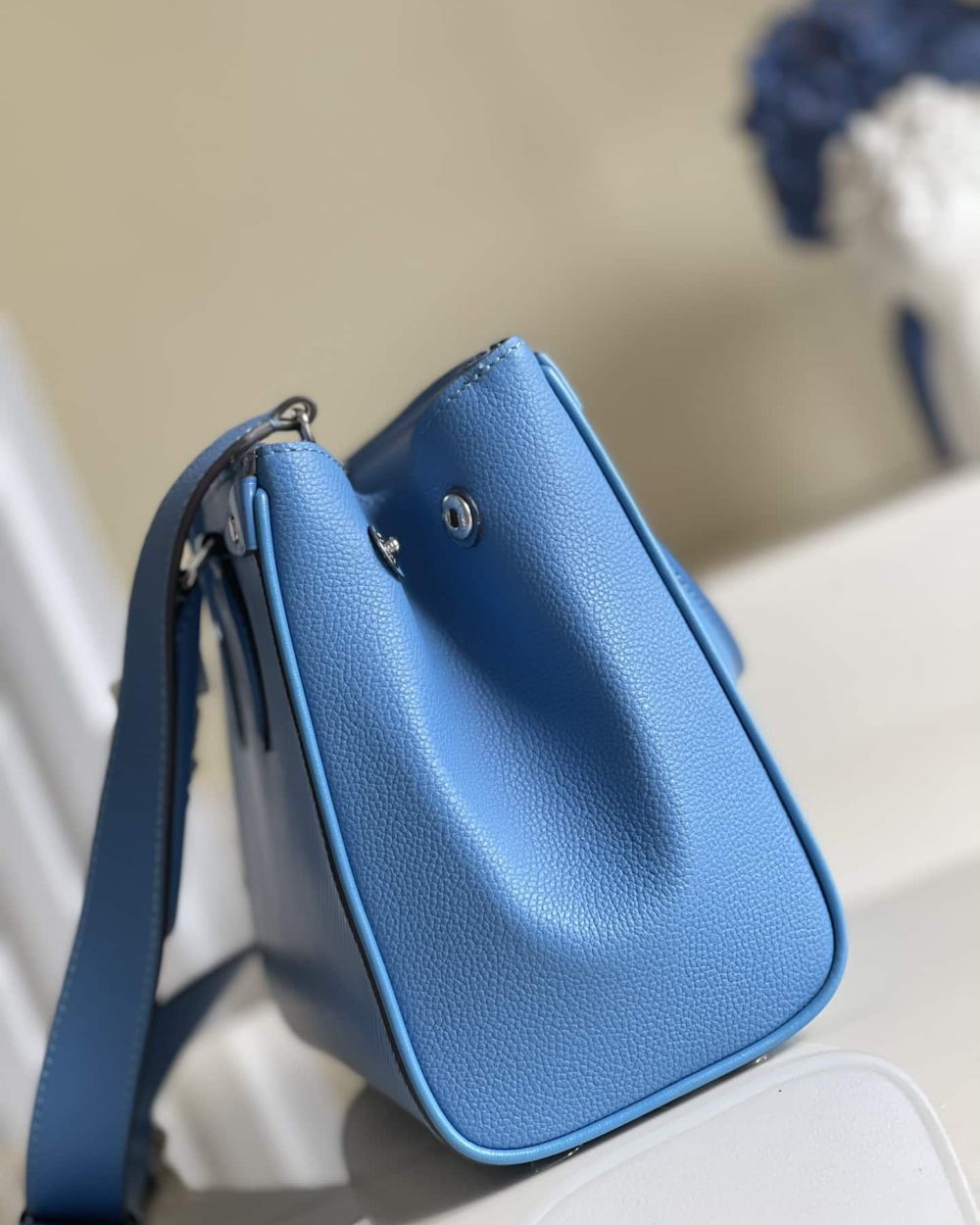 1:1 Replica Louis Vuitton LV Grenelle Tote PM Epi Blue Luxury Bag For Women -  10.6in/27cm