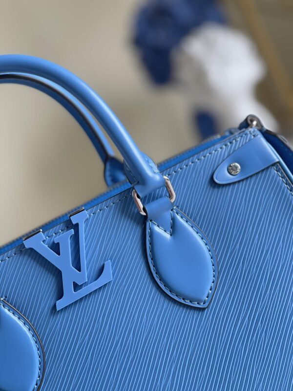 1:1 Replica Louis Vuitton LV Grenelle Tote PM Epi Blue Luxury Bag For Women -  10.6in/27cm